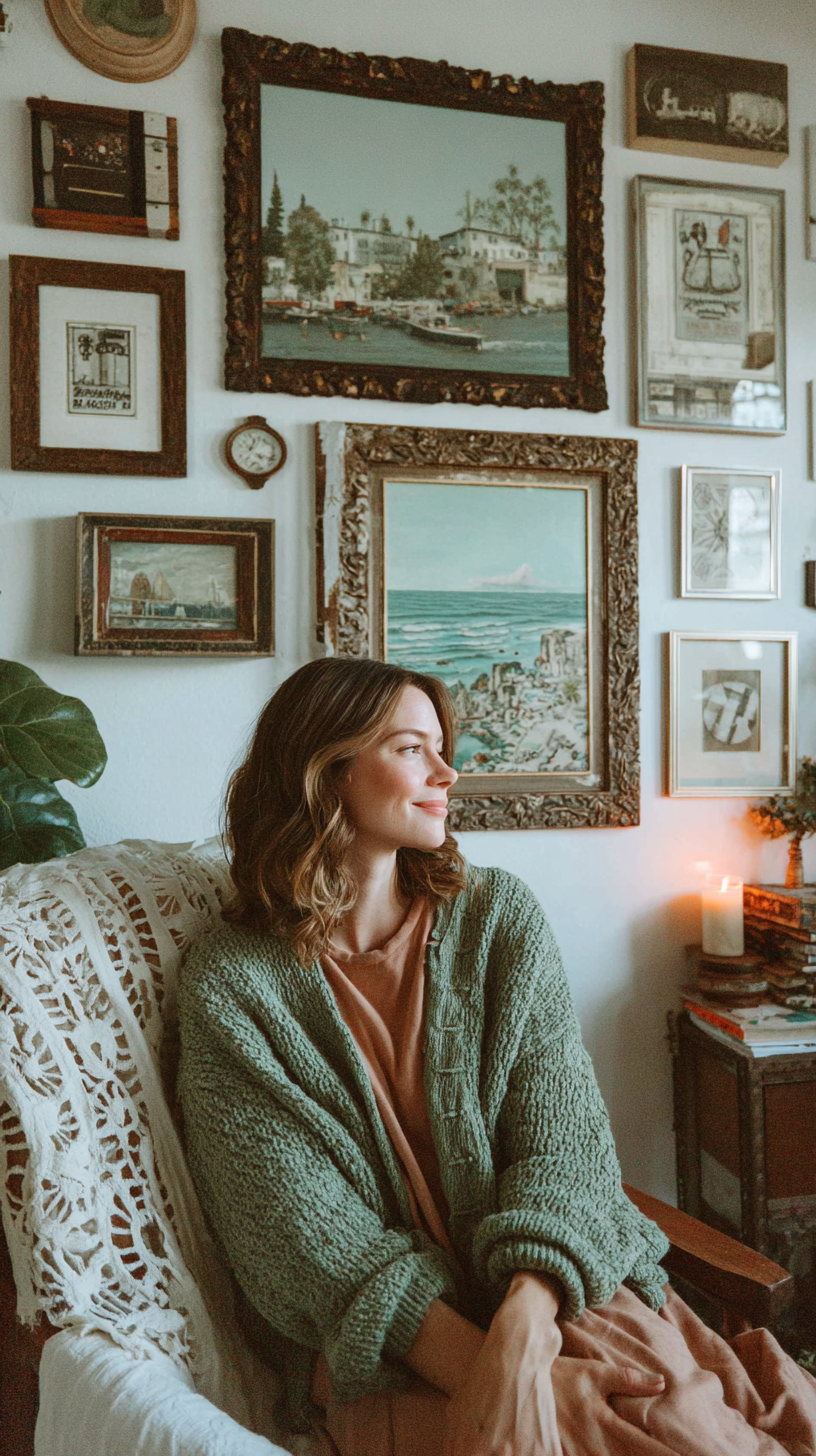 A moody romantic gallery wall, one frame at a time