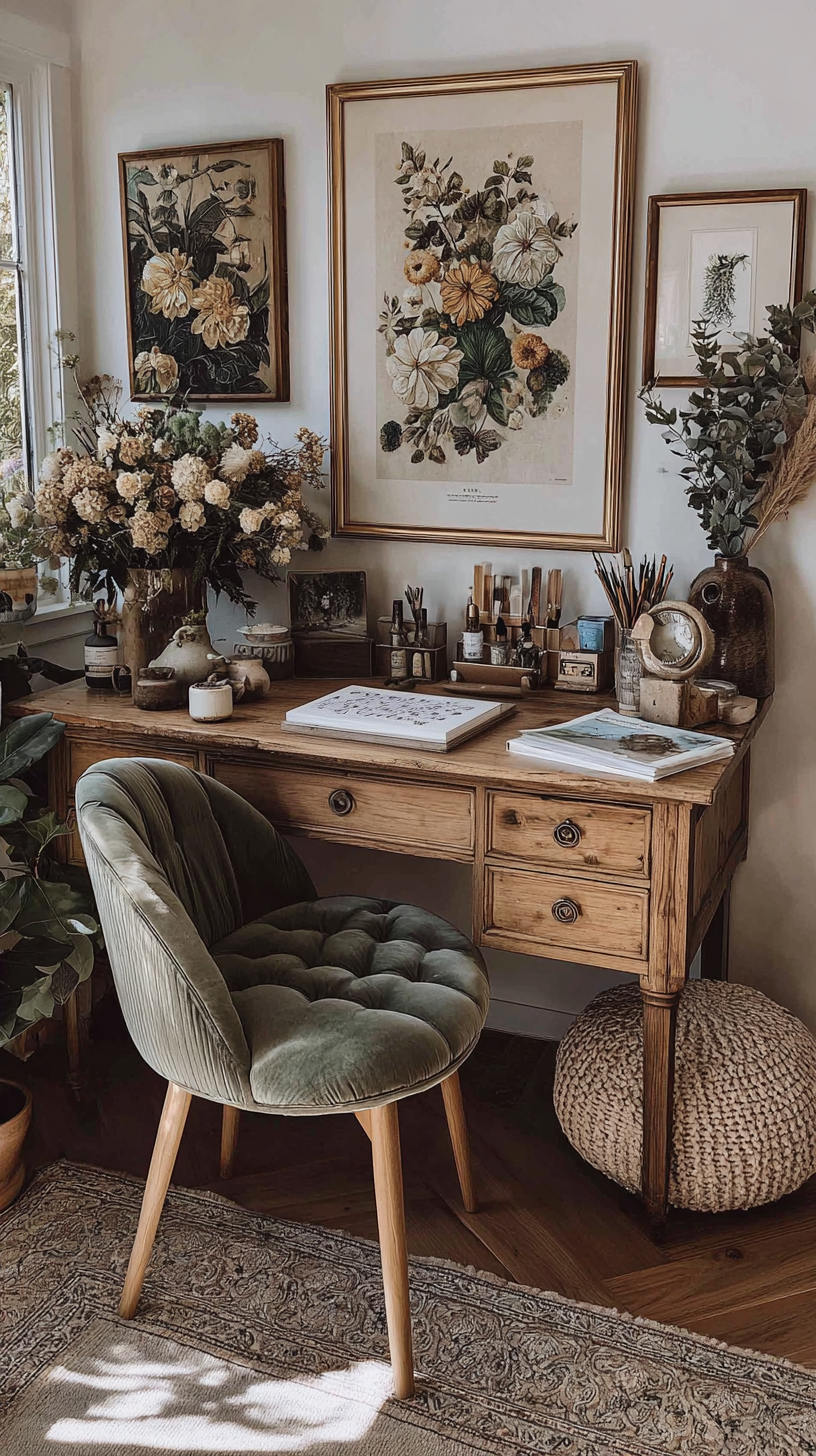 The one-good-piece rule for a rented room